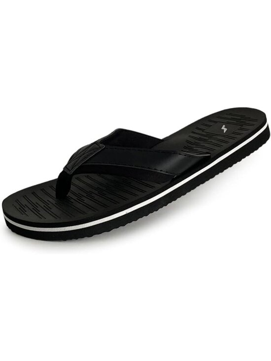 Norty Thong Men\'s Dark Black Footwear For Summer Comfortable Sandals Casual main image 6